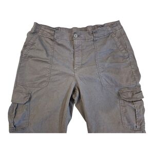 Old Navy Women's Gray Cargo OG Chino Pants size XL